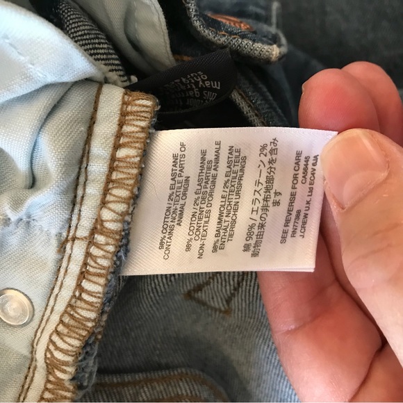J Crew Point Sur Distressed Jeans, Size 32, NWOT - Picture 9 of 11